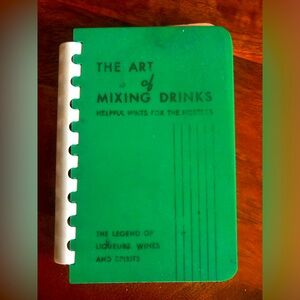 RARE: The Art of Mixing Drinks - Helpful Hints for the Hostess (1938)